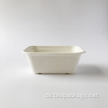 1000 ml Zellstoffbagasse -Behälter